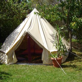 Chambre sous tente